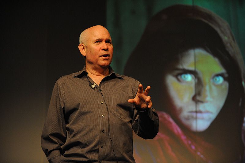 Lecture of Famous American Photographer Steve McCurry