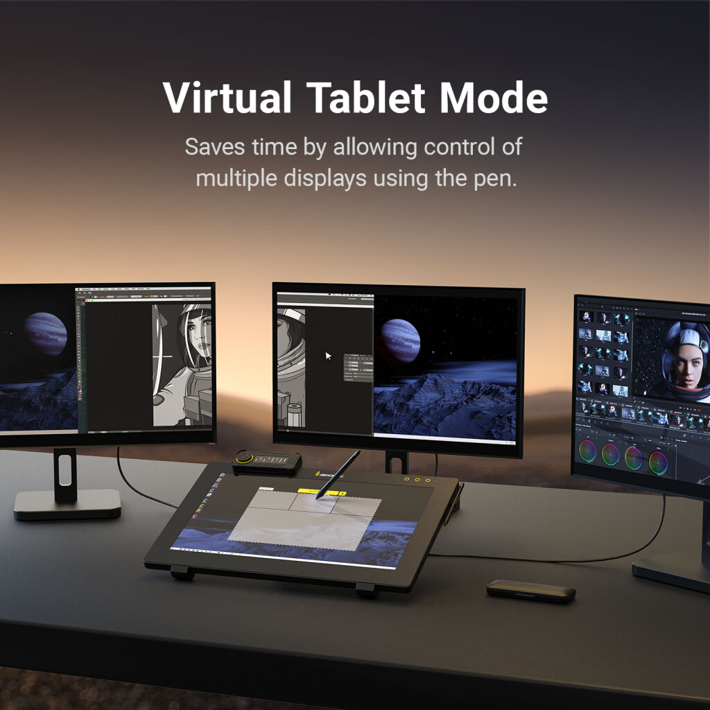 Xencelabs-PD24-Virtual-Tablet-Mode