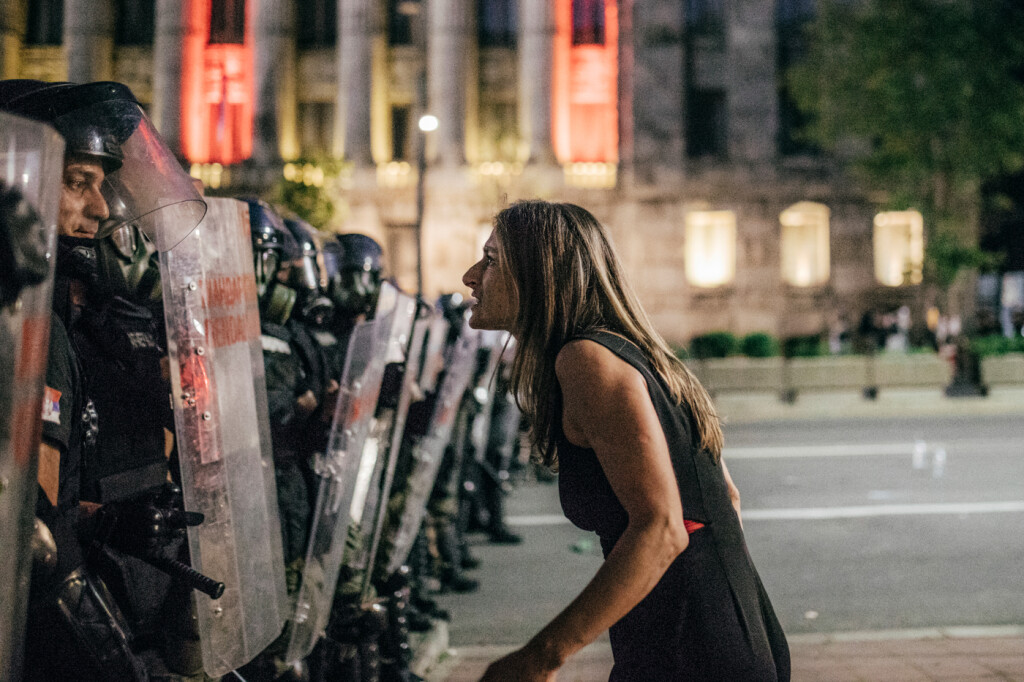 Belgrade Anti-lockdown protest