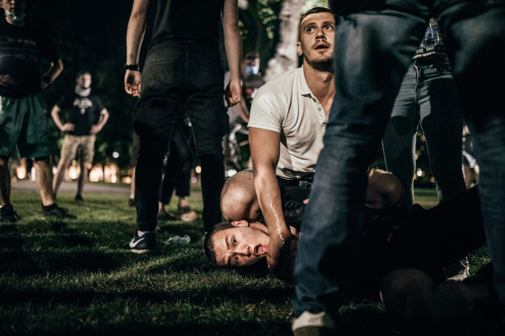 Belgrade Anti-lockdown protest